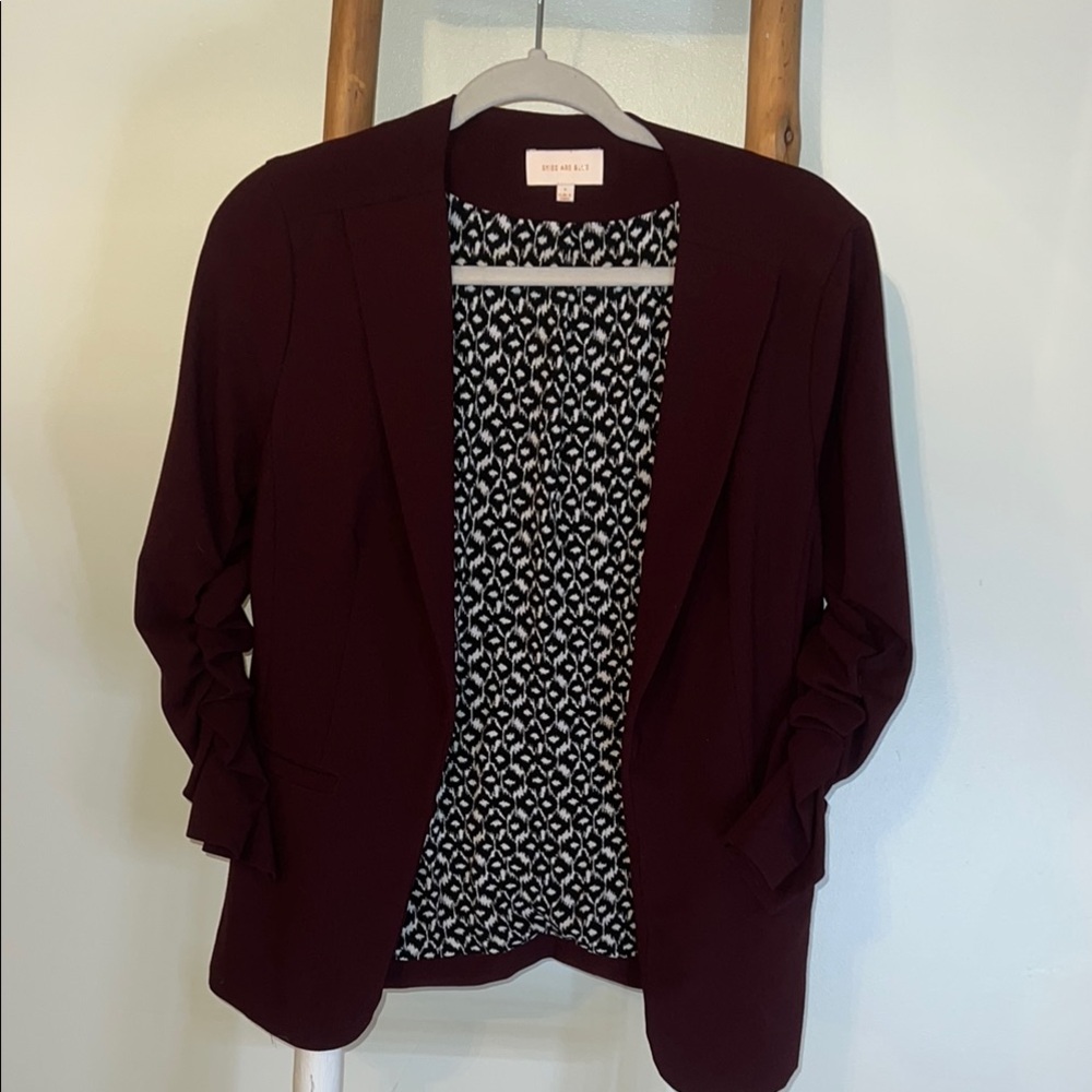 A New Day Women's Burgundy Blazer
